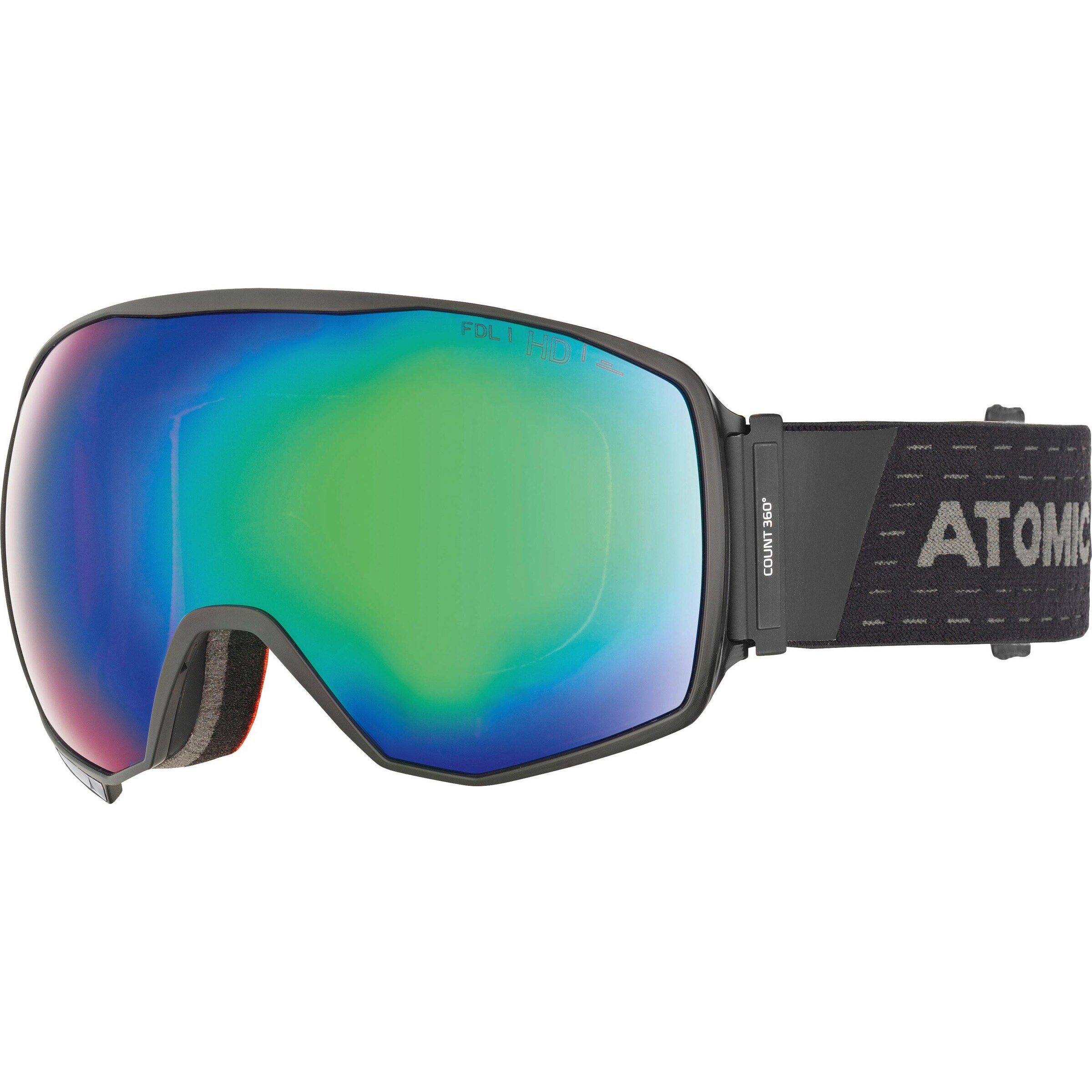 ATOMIC - Skibrille 'Count 360° HD' in hellgrün