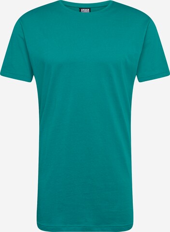 Urban Classics Shirt in Groen: voorkant