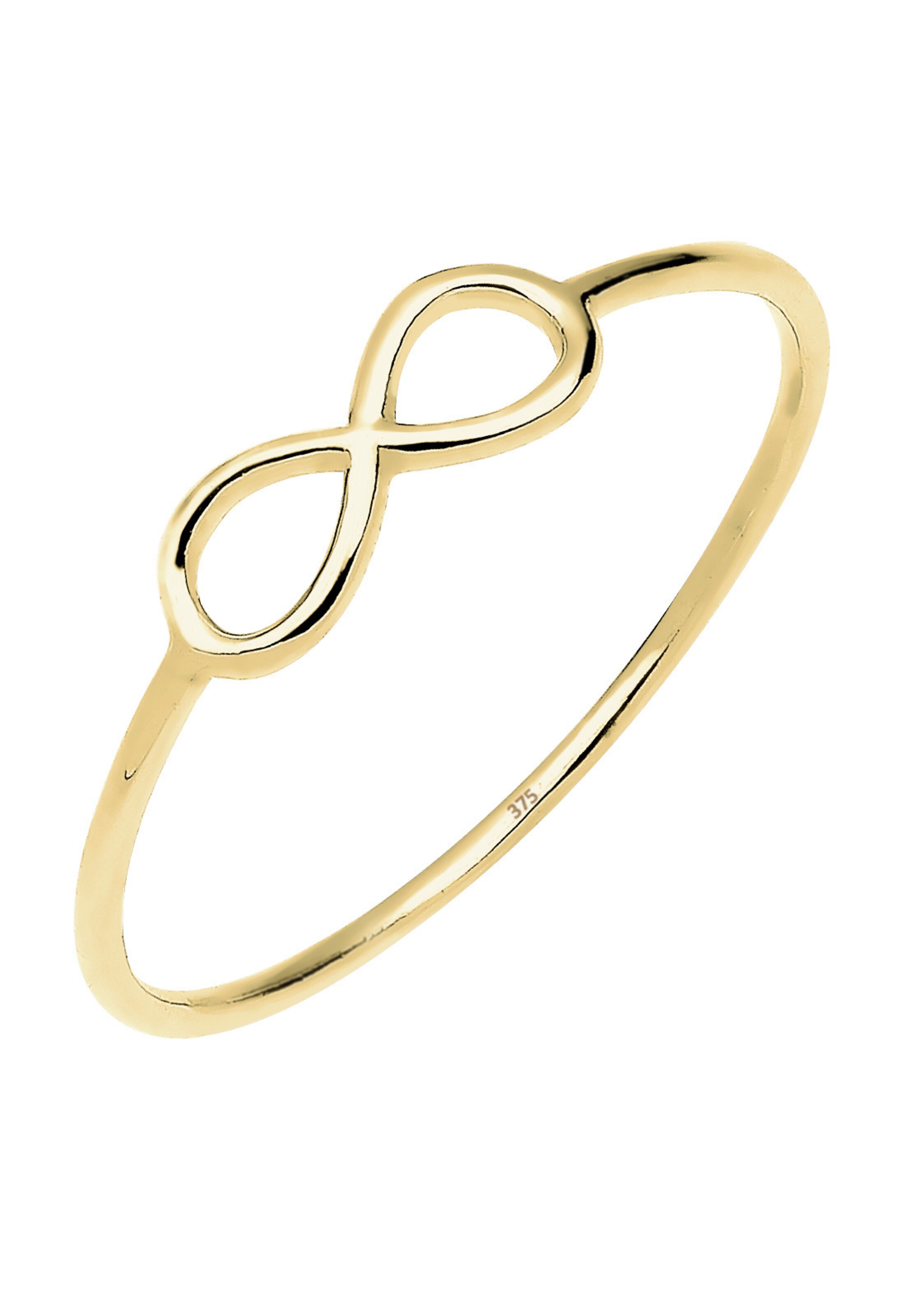 Bague 'Infinity' ELLI PREMIUM en or : devant