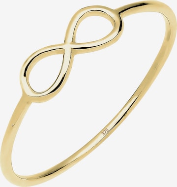 ELLI PREMIUM Ring 'Infinity' in Gold: front