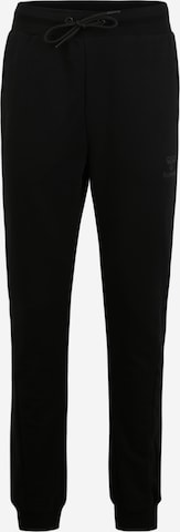 Tapered Pantaloni sportivi di Hummel in nero: frontale