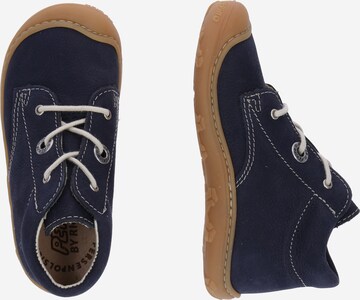 Pepino First-Step Shoes 'Cory' in Blue: side