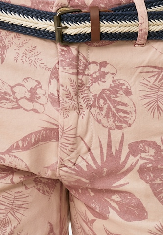 INDICODE JEANS Regular Broek 'Curtain' in Roze