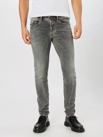 DIESEL Skinny Jeans 'SLEENKER-X' i grå: forside