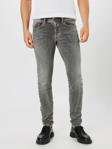 DIESEL Skinny Jeans 'SLEENKER-X' in Grau: predná strana