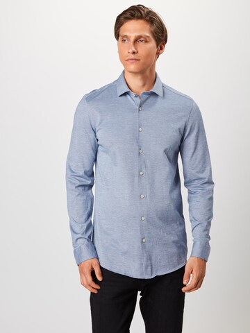 OLYMP Slim fit Overhemd in Blauw