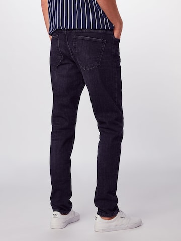 Coupe slim Jean Only & Sons en bleu : derrière