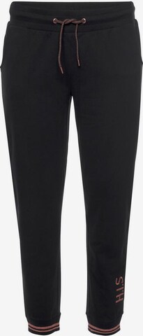 H.I.S Loose fit Pants in Black: front