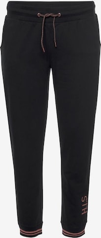 H.I.S Loosefit Jogginghose in Schwarz: predná strana