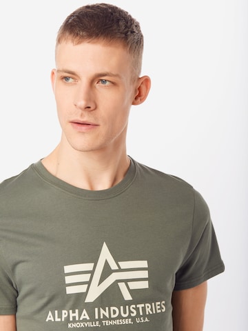 ALPHA INDUSTRIES Shirt in Groen