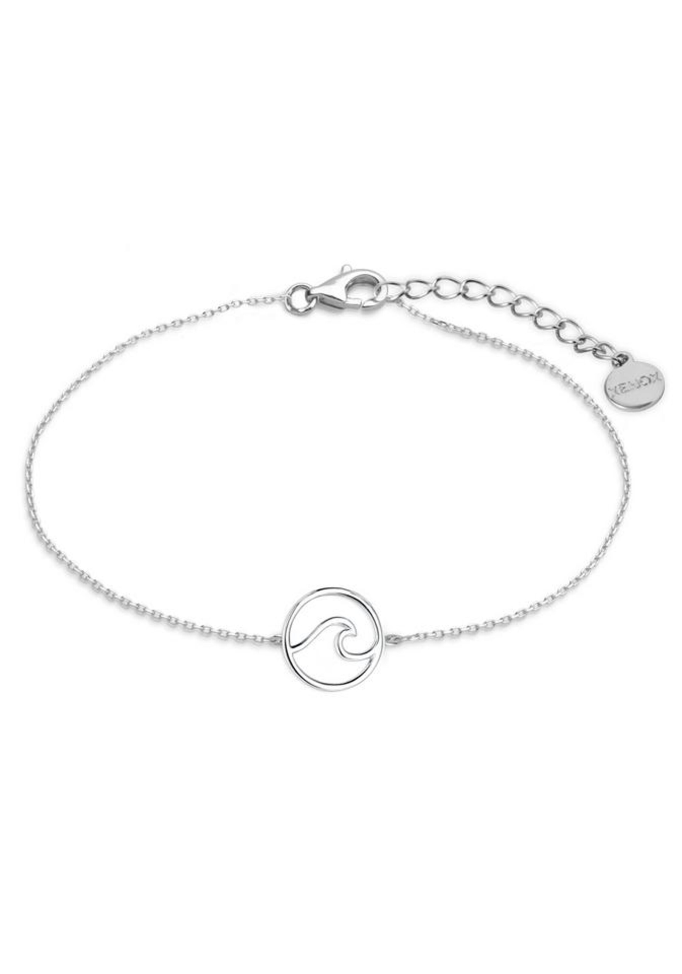 XENOX Bracelet 'wanderlust' in Silver: front