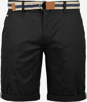 !Solid Regular Pants 'Monty' in Black: front