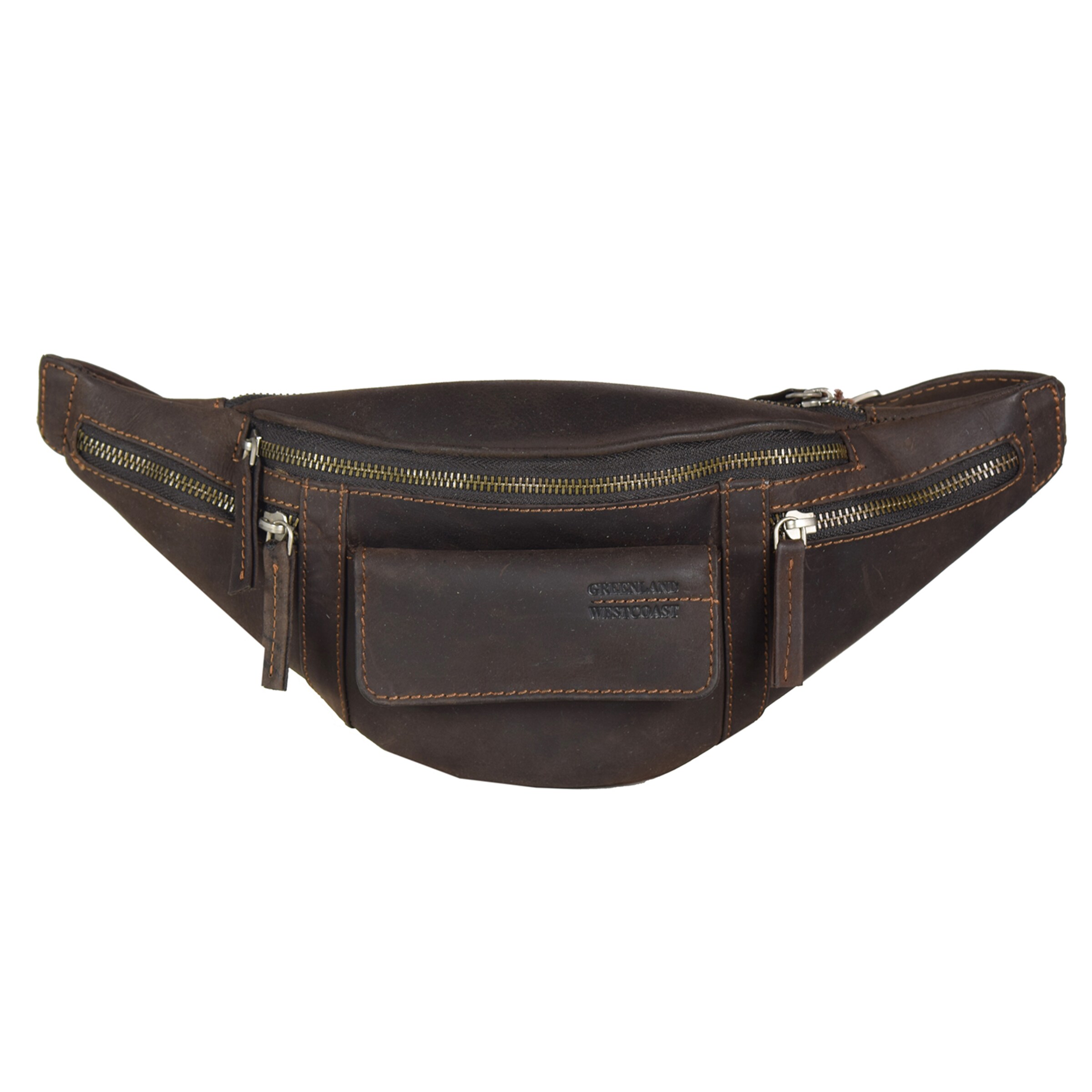 Marsupio di Greenland Nature in marrone: frontale