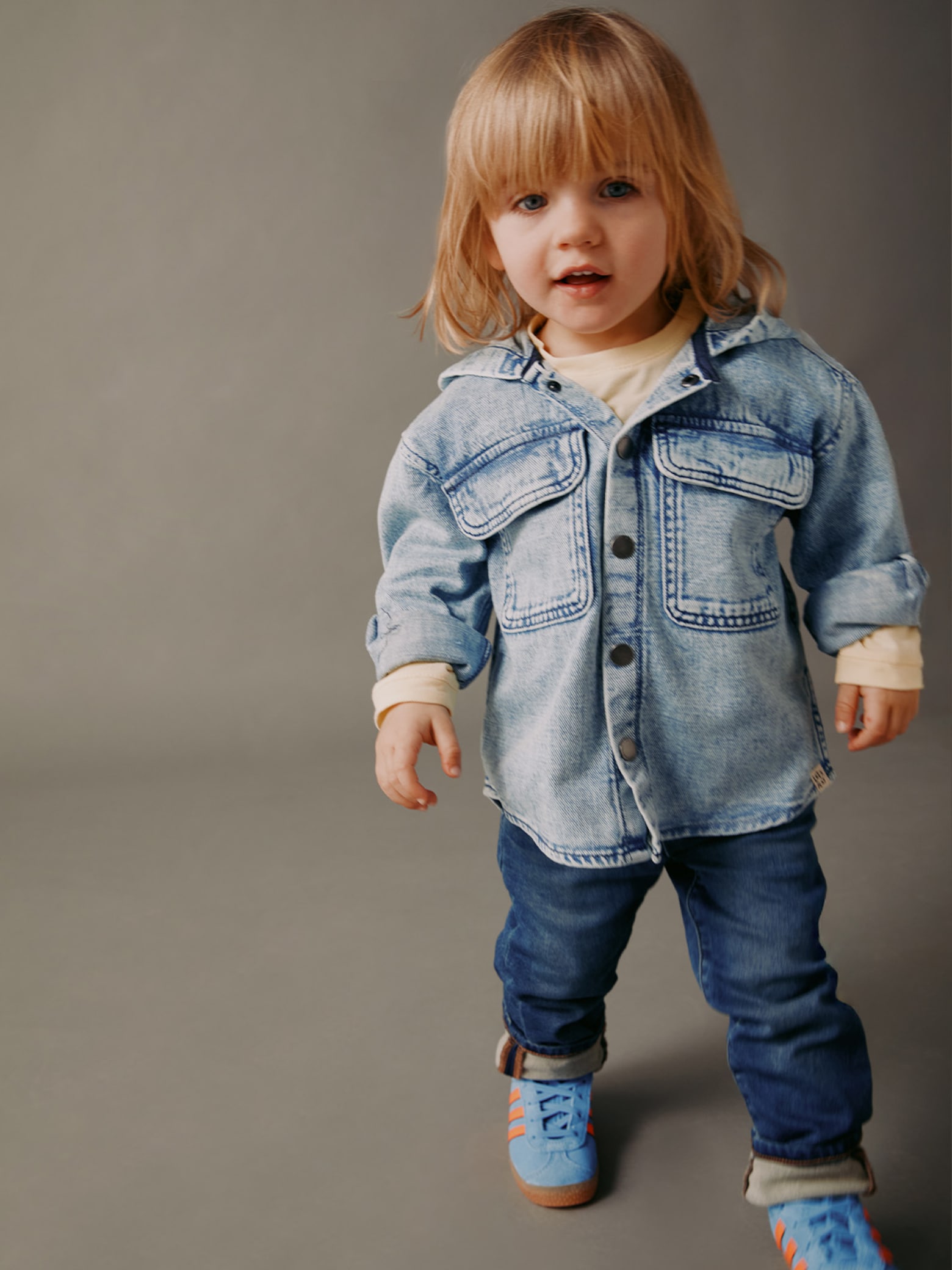 Pro první dobrodružství Dětský denim