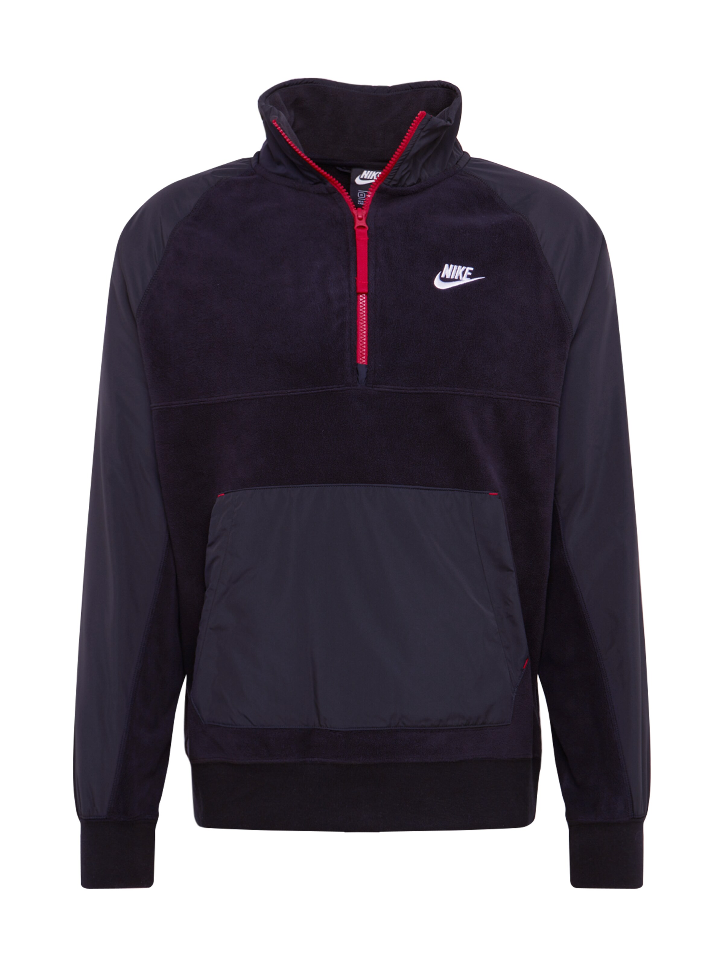 Nike Sportswear - Sweatshirt 'NSW CE HZ' in de kleur Zwart