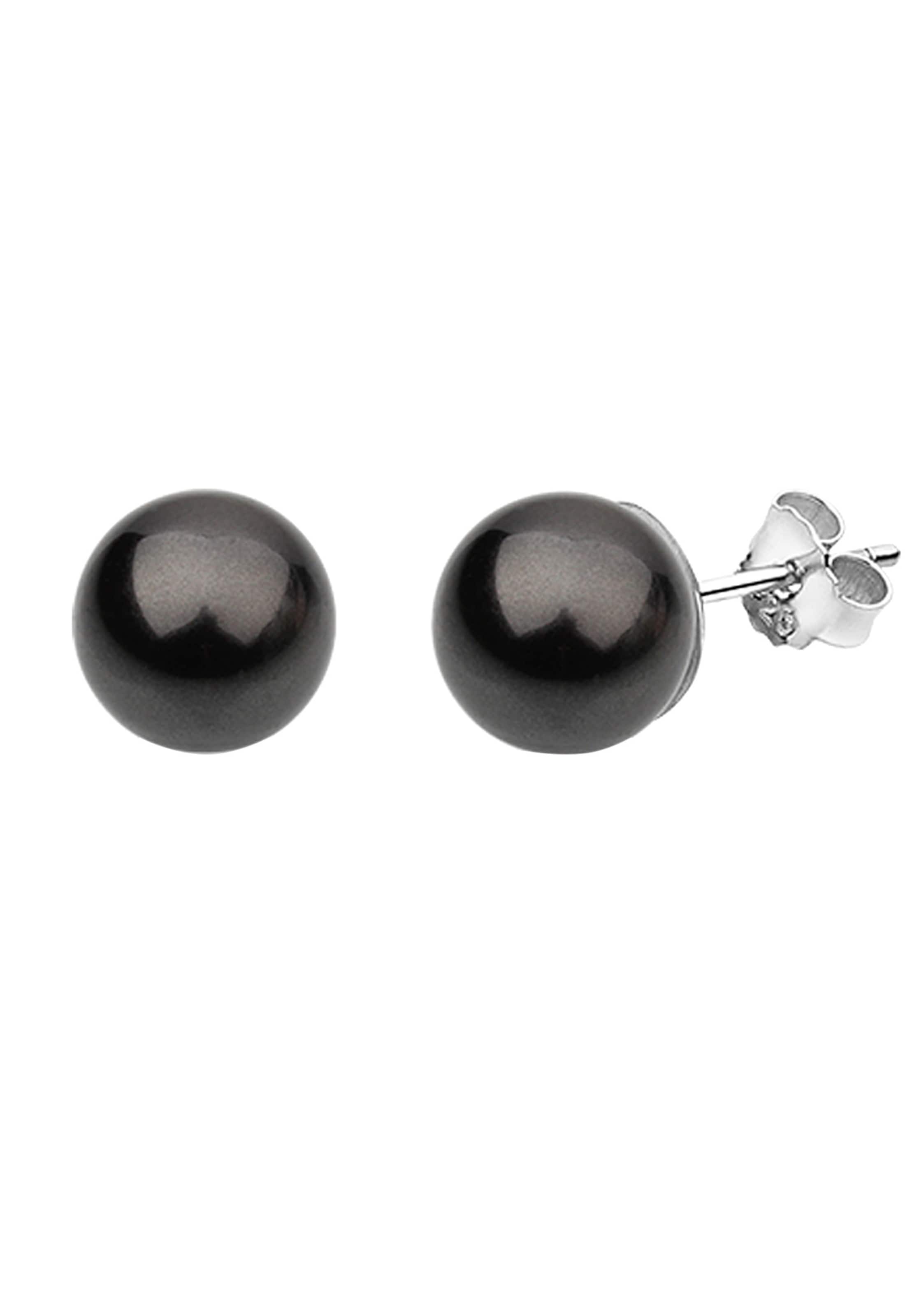 Nenalina Earrings in Black: front