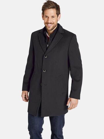 Jan Vanderstorm Between-Seasons Coat 'Unska' in Grey: front