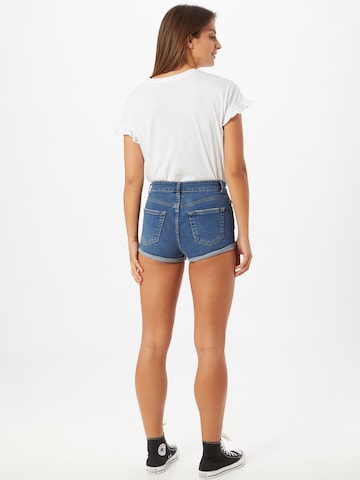 Tally Weijl Skinny Kavbojke 'Woven' | modra barva