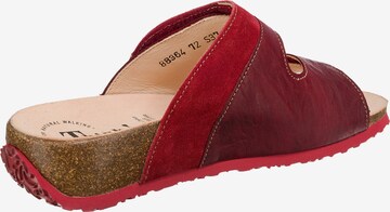 THINK! Pantolette 'Mizzi' in Rot