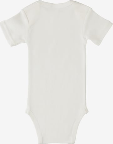 LOGOSHIRT Romper/Bodysuit 'Krümelmonster' in White