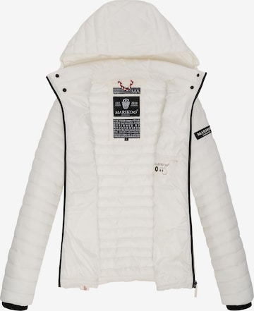 MARIKOO Between-Season Jacket 'Samtpfote' in White