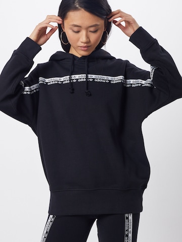 ADIDAS ORIGINALS Sweatshirt in Schwarz: predná strana