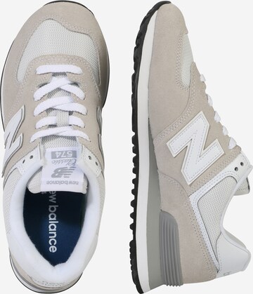 new balance Σνίκερ χαμηλό σε γκρι: πλευρά