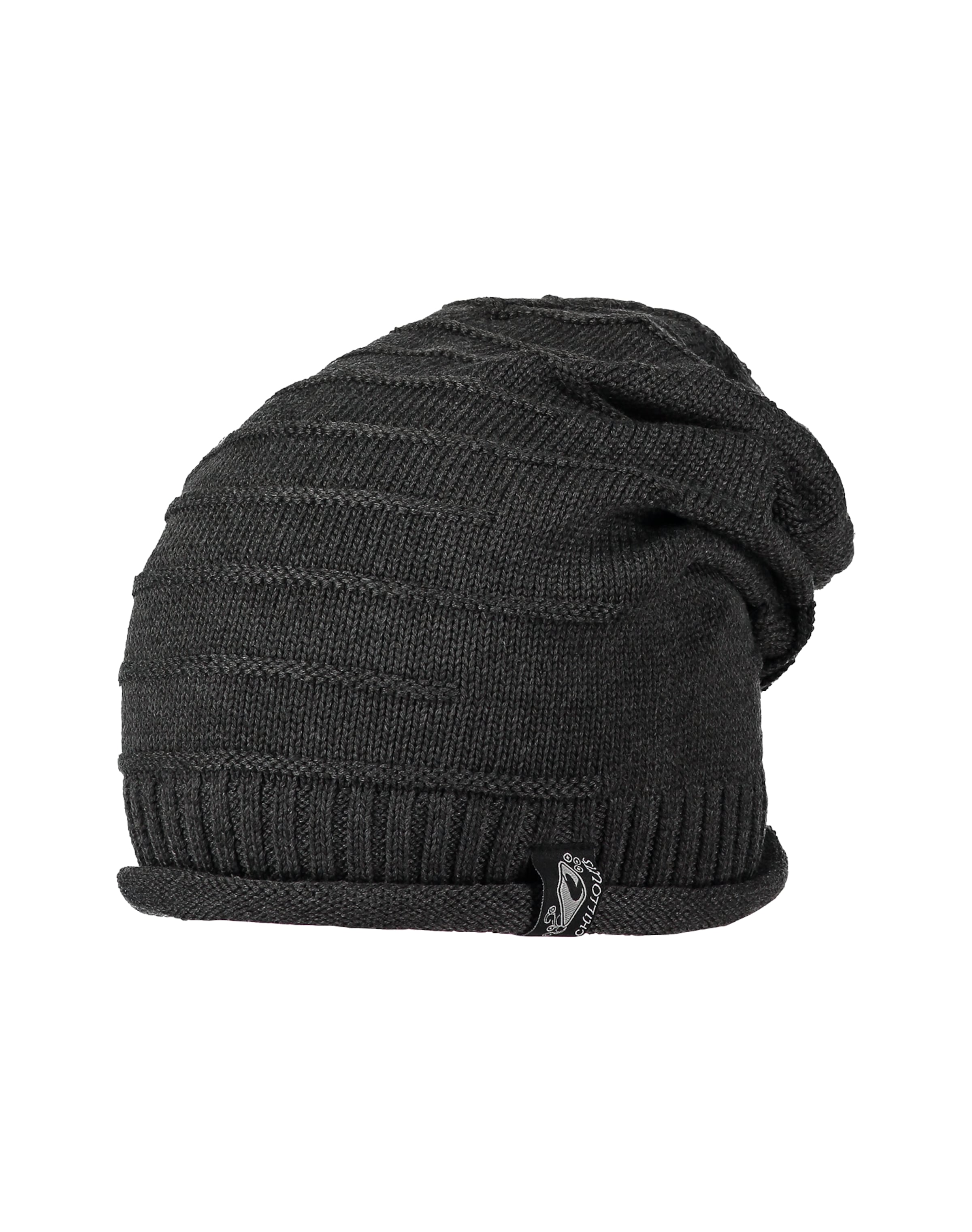 chillouts Mütze 'Erika' in Grau: Vorderseite