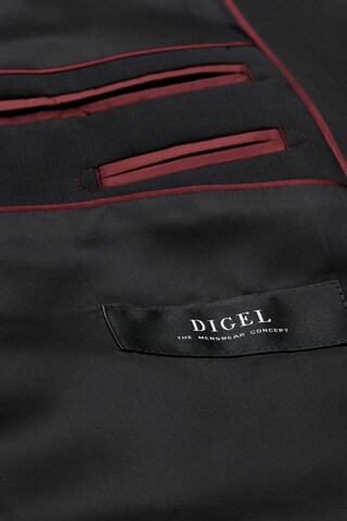 Digel Regular fit Colbert in Zwart