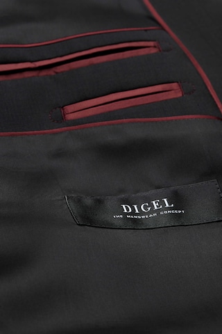 Digel Regular fit Colbert in Zwart