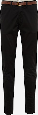 JACK & JONES Regular Chino Pants 'Cody Spencer' in Black: front