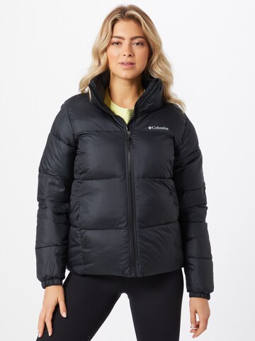 Veste outdoor 'Puffect' COLUMBIA en noir : devant