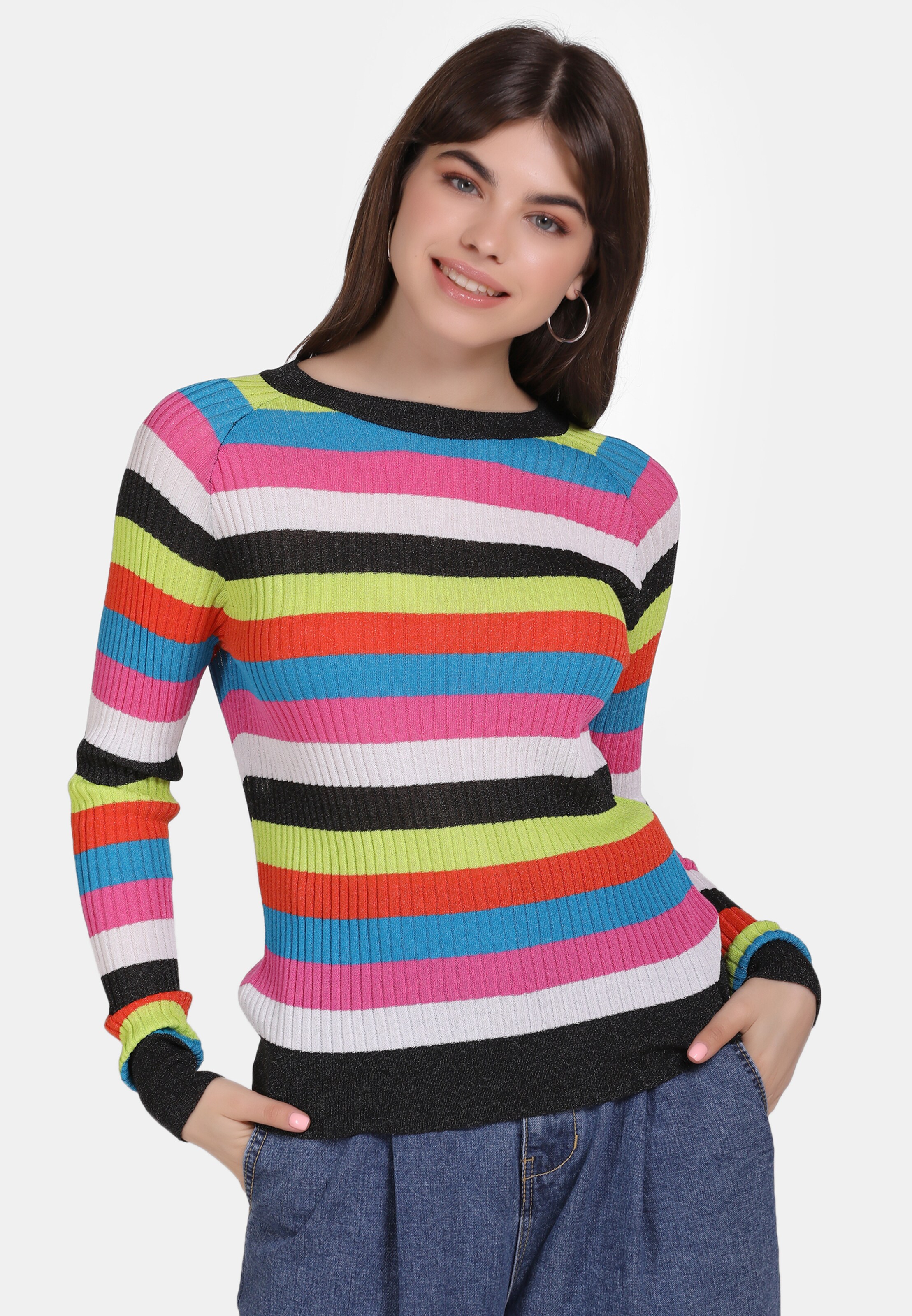 Frauen Pullover & Strick MYMO Pullover in Mischfarben - AI17353