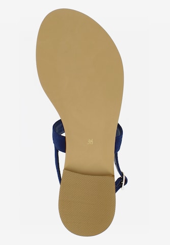 EVITA T-Bar Sandals 'OLIMPIA' in Blue