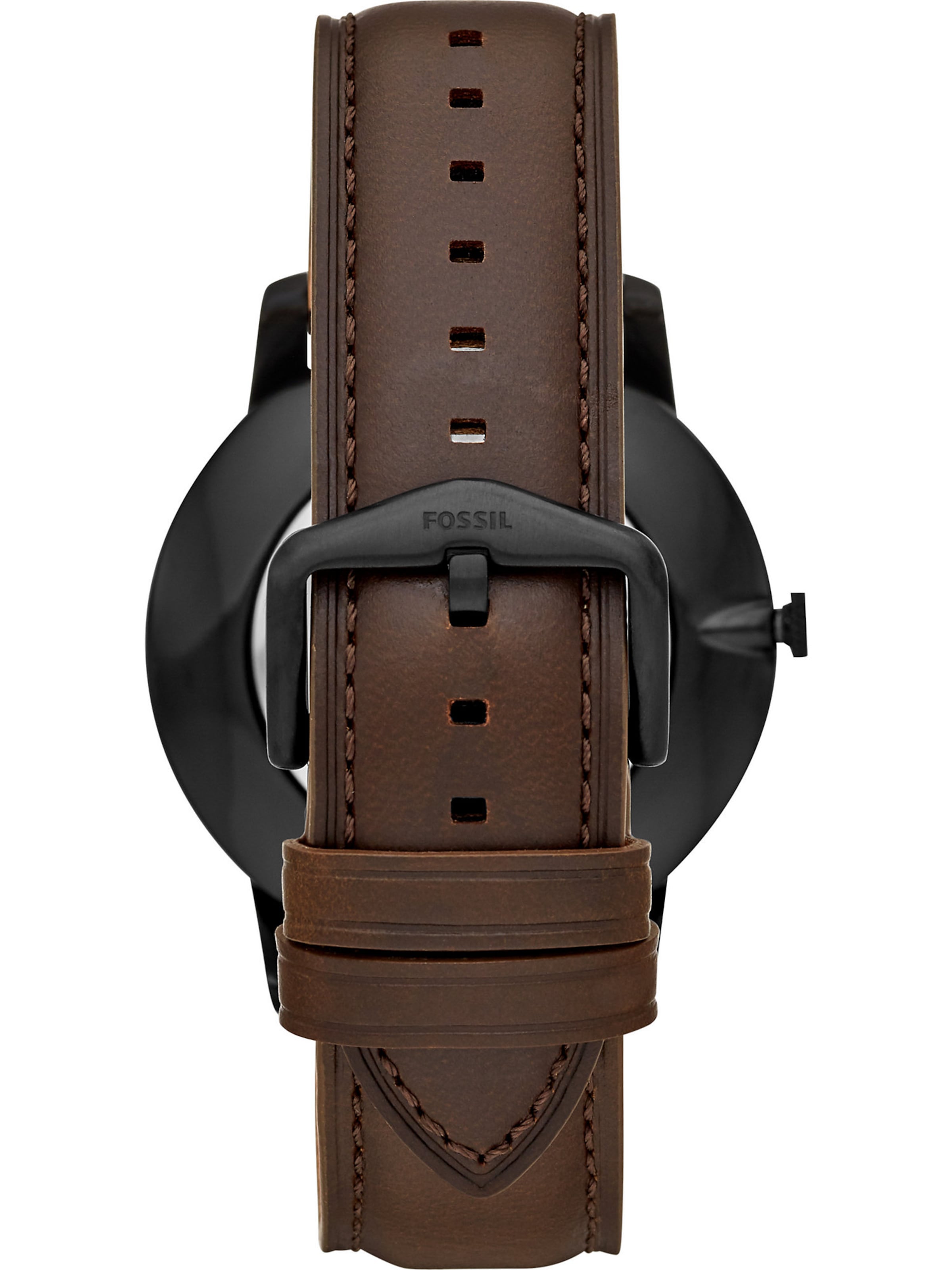 FOSSIL Analoog horloge in Bruin