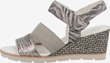 GABOR Strap Sandals in Grey