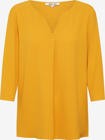 ABOUT YOU Blouse 'Emmi' in Geel: voorkant