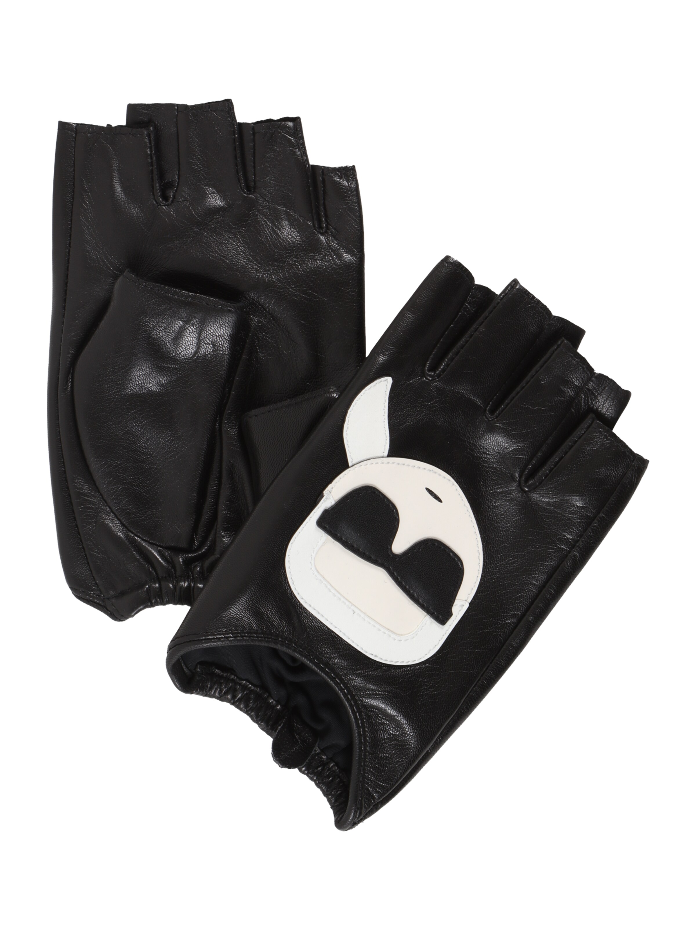 Karl Lagerfeld - Wanten in de kleur Zwart