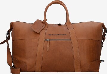 The Chesterfield Brand Weekender 'Portsmouth' in Brown: front
