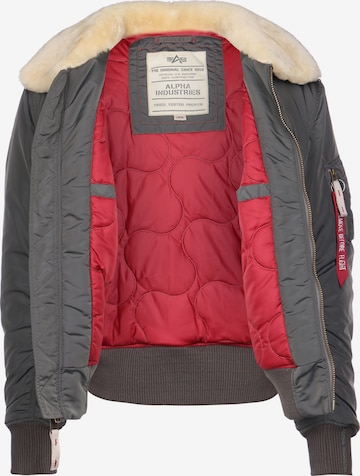 ALPHA INDUSTRIES Bomberjacke 'Injector III' in Grau