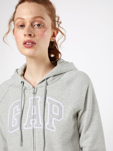 GAP Zip-Up Hoodie in Grey