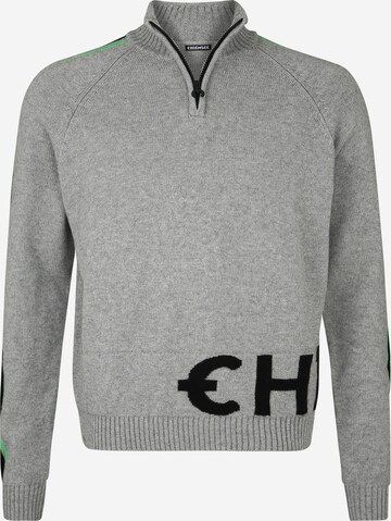 Pull-over de sport CHIEMSEE en gris : devant