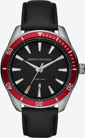 ARMANI EXCHANGE Quarzuhr in Silber: predná strana