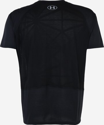 UNDER ARMOUR Funktionsshirt 'Threadborne Swyft' in Schwarz: zadná strana