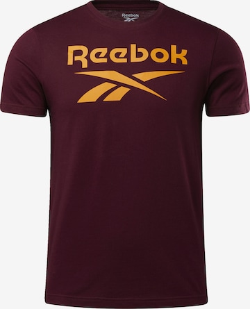 Reebok Functioneel shirt in Rood: voorkant