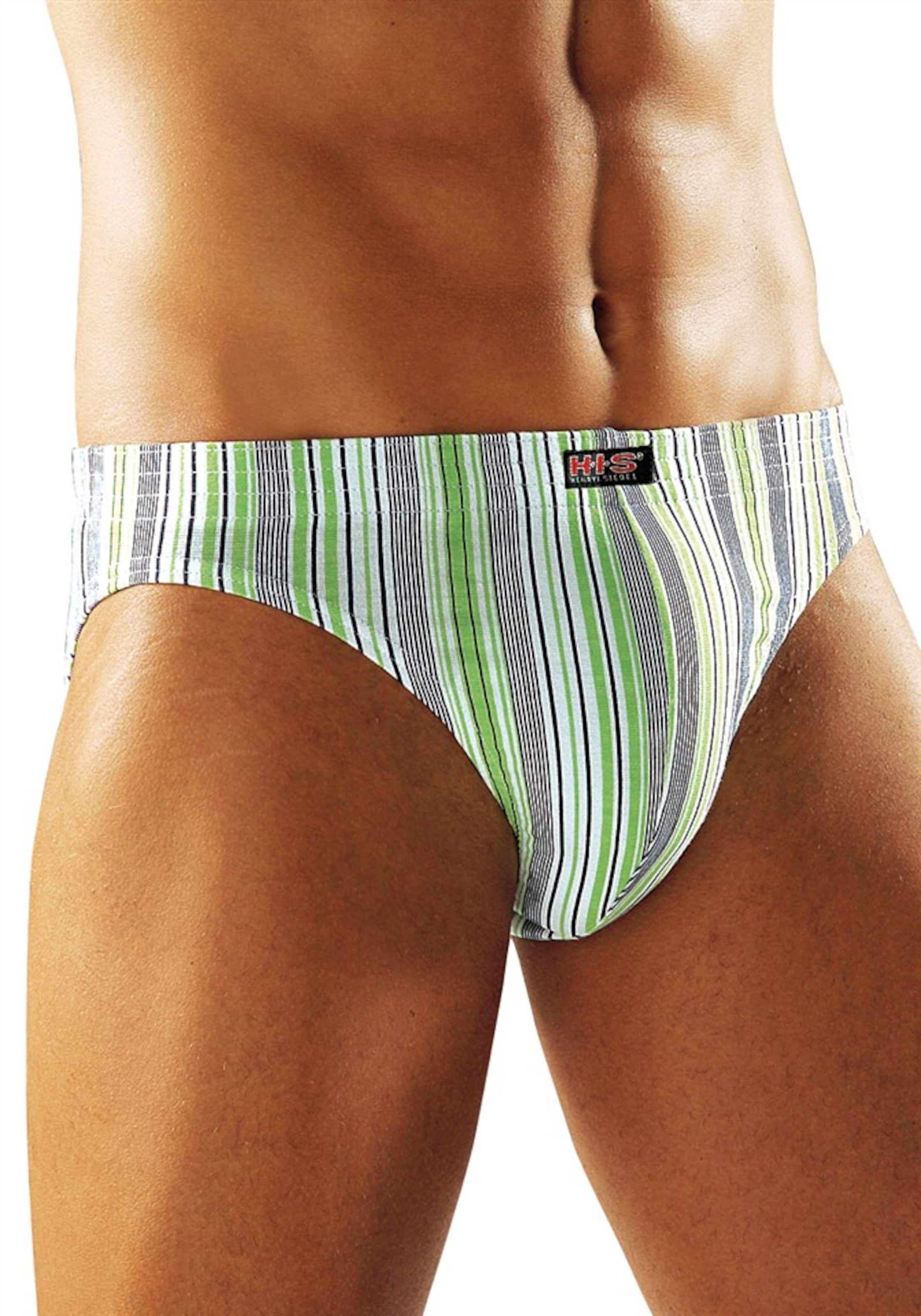 Slip H.I.S en jaune : devant