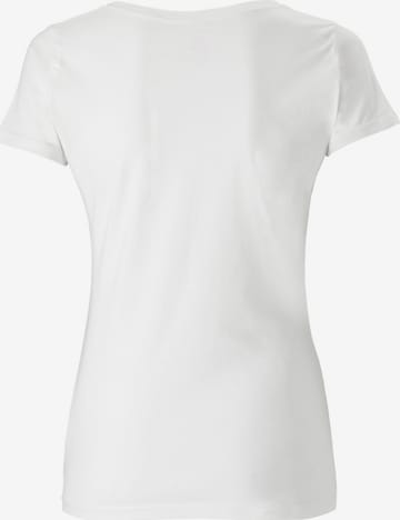 LOGOSHIRT Shirt 'Black Widow' in White