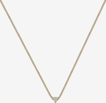 Elli DIAMONDS Necklace 'Dreieck' in Gold