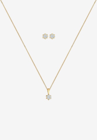 Elli DIAMONDS Jewelry Set in Gold