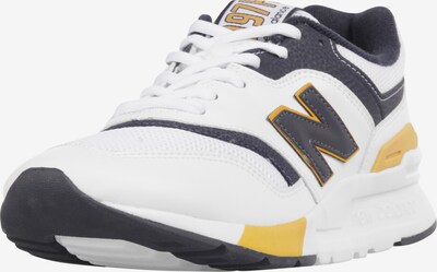 new balance Sneaker en bleu foncé / jaune foncé / blanc, Vue avec produit